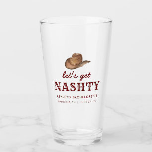 Copo De Pint Fim de Semana de Obtenção de Nashty Nashville Bach