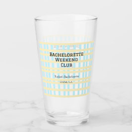 COPO DE PINT FIM DE SEMANA RETRÔ CLUB DA NOIVA AZUL AMARELO DAT