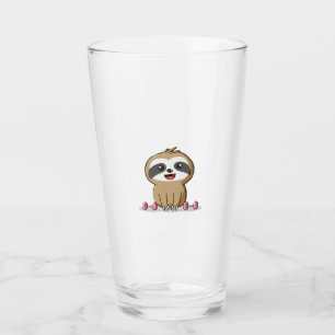 Copo De Pint Fim de Sloth de Chibi Bonito � Engraçado Kawaii Gy