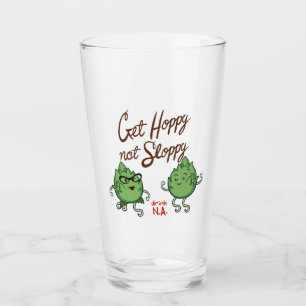 Copo De Pint Fique Com Hoppy, Não Sloppy
