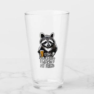 Copo De Pint Fique Trashy Meu Amigo Raccoon