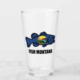 Copo De Pint Fish Montana Bass