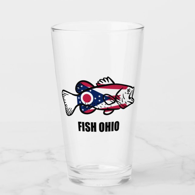 Copo De Pint Fish Ohio (Frente)