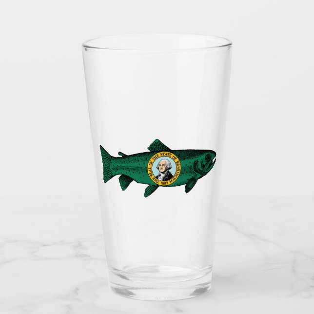 Copo De Pint Fish Washington State Trout (Frente)