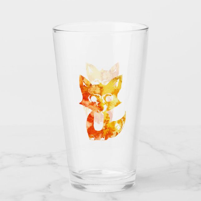 Copo De Pint Flame Fox (Frente)