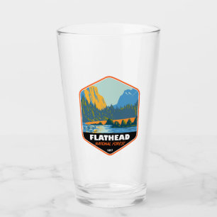 Copo De Pint Flathead National Forest Montana Vintage Emblem