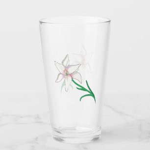 Copo De Pint Flor branca
