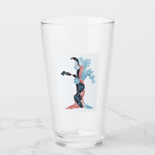 Copo De Pint Flor de Árvore (Frente)