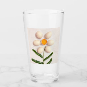 Copo De Pint Flor de Gema de Ovo