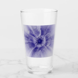 Copo De Pint Flor em azul