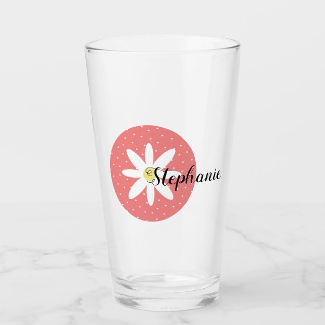 Copo De Pint Floral (Frente)