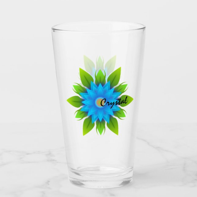 Copo De Pint Floral (Frente)
