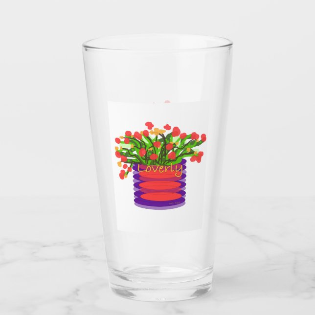 COPO DE PINT FLORAL INFERIOR (Frente)