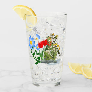 Copo De Pint Flores de Jardim
