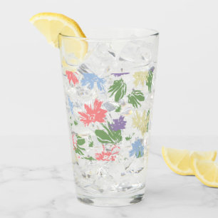Copo De Pint Flores de Pastel Dançantes