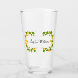 Copo De Pint Flores laranja japonesas