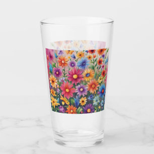 Copo De Pint Flores Selvagens Coloridas