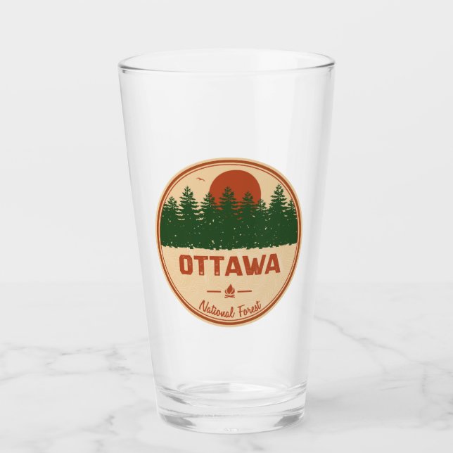 Copo De Pint Floresta Nacional de Ottawa (Frente)