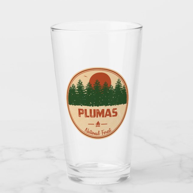 Copo De Pint Floresta Nacional de Plumas (Frente)