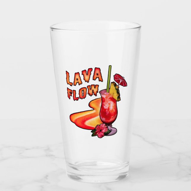 Copo De Pint Fluxo Lava (Frente)