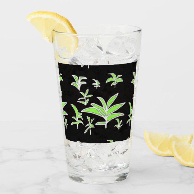 Copo De Pint Folha Verde (Gelo frontal)