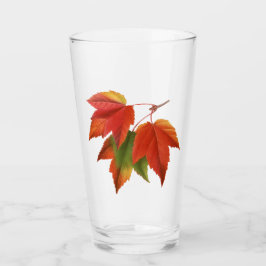 Copo De Pint Folhas Coloridas de Bordo