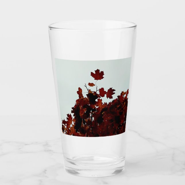 Copo De Pint Folhas de castanho (Frente)