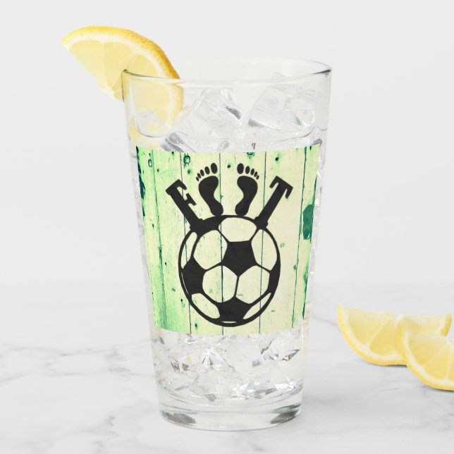 Copo De Pint Footprint of Victory (Gelo frontal)