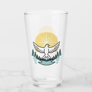 Copo De Pint Força Espiritual em Deus - Assustador do Cristão