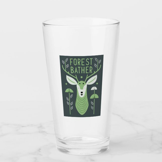 Copo De Pint Forest Bather Deer (Frente)