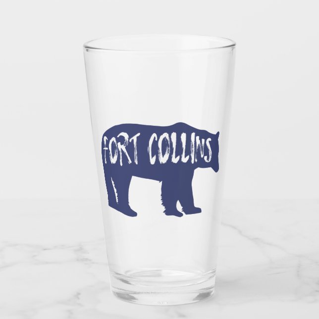 Copo De Pint Fort Collins Colorado Bear (Frente)