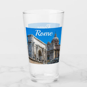 Copo De Pint Fórum Romano arruina em Roma, Itália