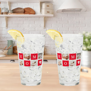 Copo De Pint Foto de Colagem Moderna e a Melhor Mãe Já Presente