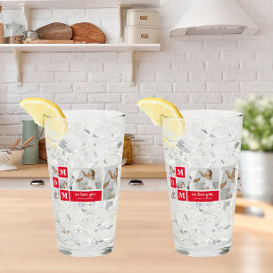 Copo De Pint Foto de Colagem Moderna Melhor Mãe Que Nunca Prese