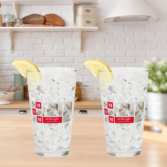 Copo De Pint Foto de Colagem Moderna Melhor Mãe Que Nunca Prese (Criador carregado)