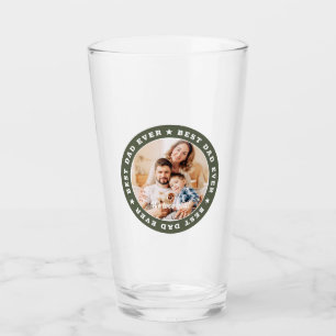 Copo De Pint Foto personalizada do melhor Pai de sempre moderno