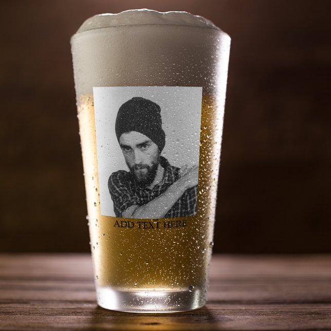 Copo De Pint Foto personalizada moderna (Criador carregado)