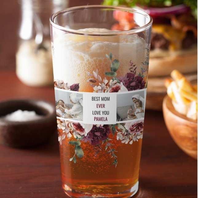 Copo De Pint Fotografias de Colagem Moderna: Melhor Presente da (Criador carregado)