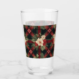 Copo De Pint Frasco de Vidro Água com Padrão de Xadrez