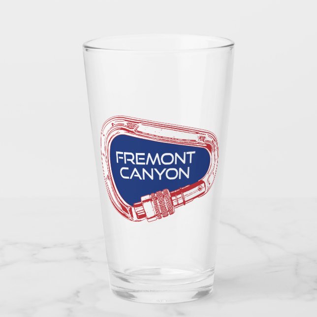 Copo De Pint Fremont Canyon Wyoming Rock Escalbing Carabiner (Frente)