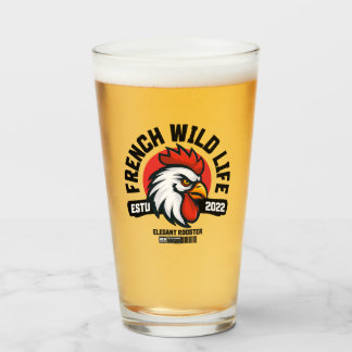 Copo De Pint French Wild Life – Eleganter Hahn