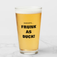 Frunk engraçado como pato! Cerveja