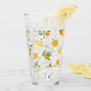 Copo De Pint FRUTA DE VERÃO DO CICLO TROPICO LÍNGUA laranja