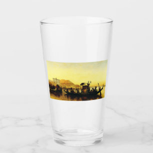Copo De Pint Funeral de uma múmia no Nilo por Frederick Arthur