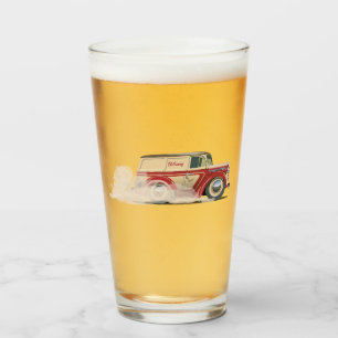 Copo De Pint Furgão de entrega de desenho animado retrô