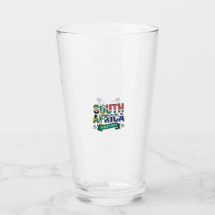 Copo De Pint Futebol da África do Sul 2026 Futebol Bold Tipogra
