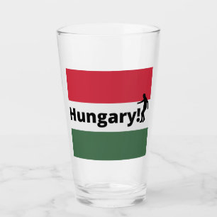 Copo De Pint Futebol da Hungria