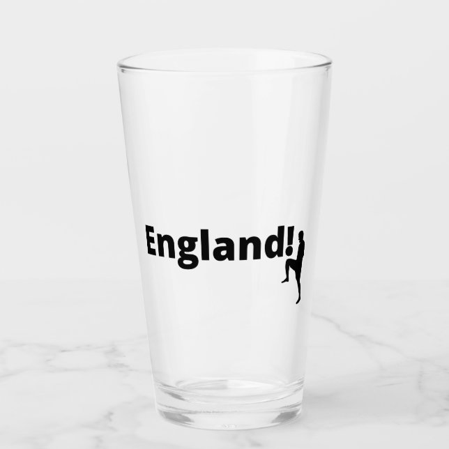 Copo De Pint futebol da Inglaterra (Frente)