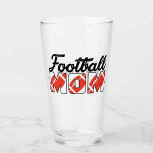 Copo De Pint Futebol Mãe e Nome Glass