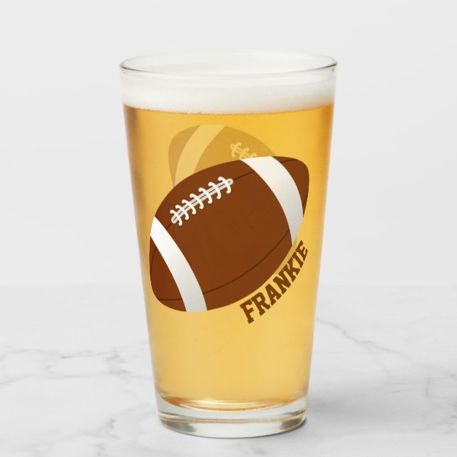 Copo De Pint Futebol Personalizado (Frente (Preenchido))